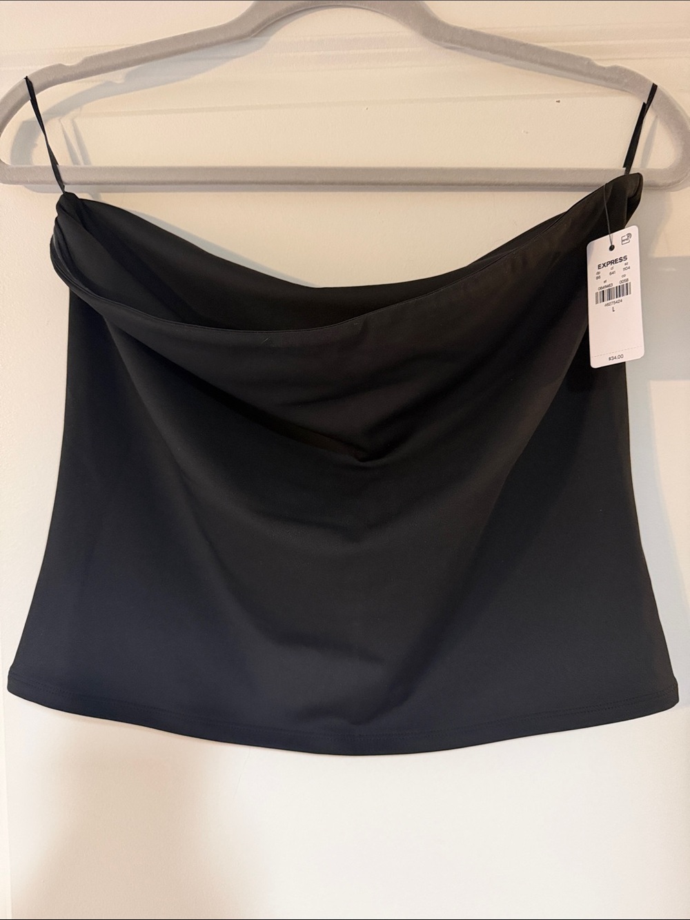 Express Black Stretchy Tube Top